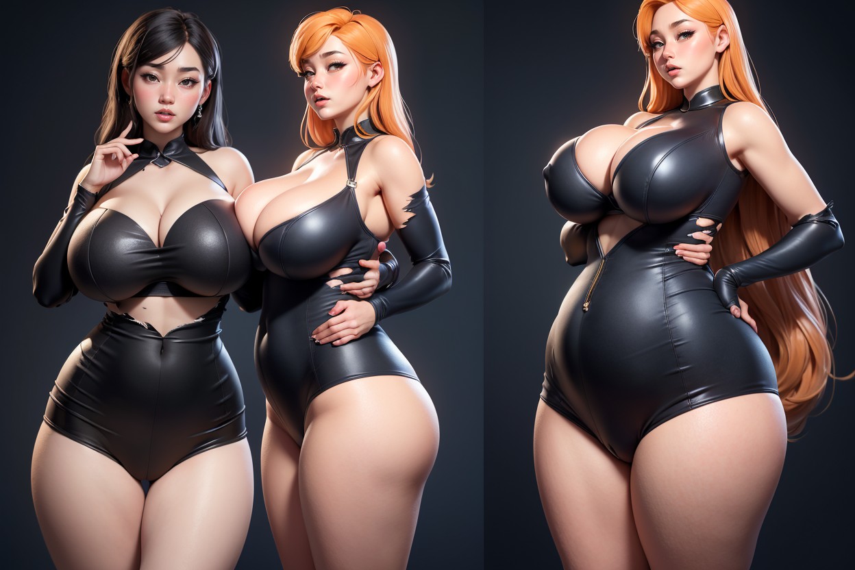 Breast Expansion, Lee, Standing Up Confidently Hentai AI Porn