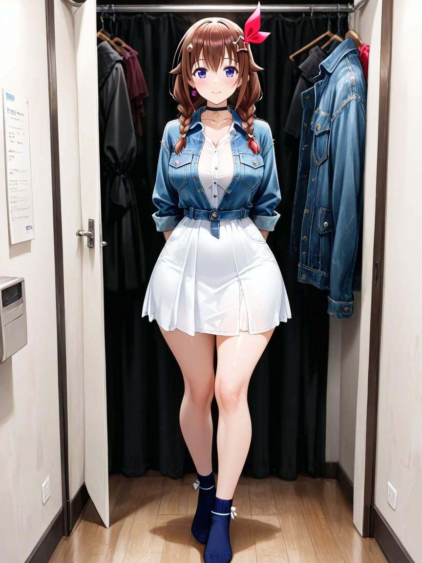 Standing, Ultra Detailed, Arms Behind Back Hentai AI Porn
