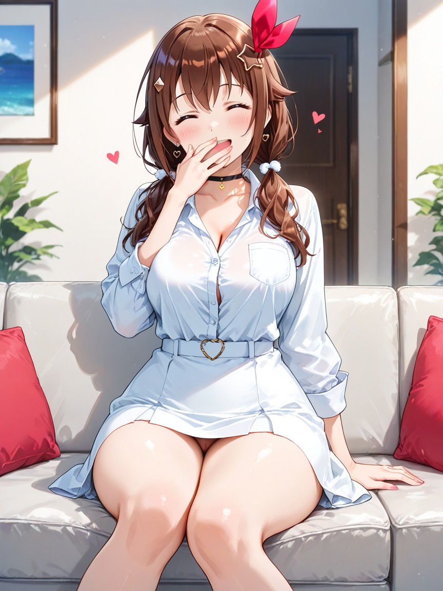 Solo, Knees Together Feet Apart, Hdr Hentai AI Porn