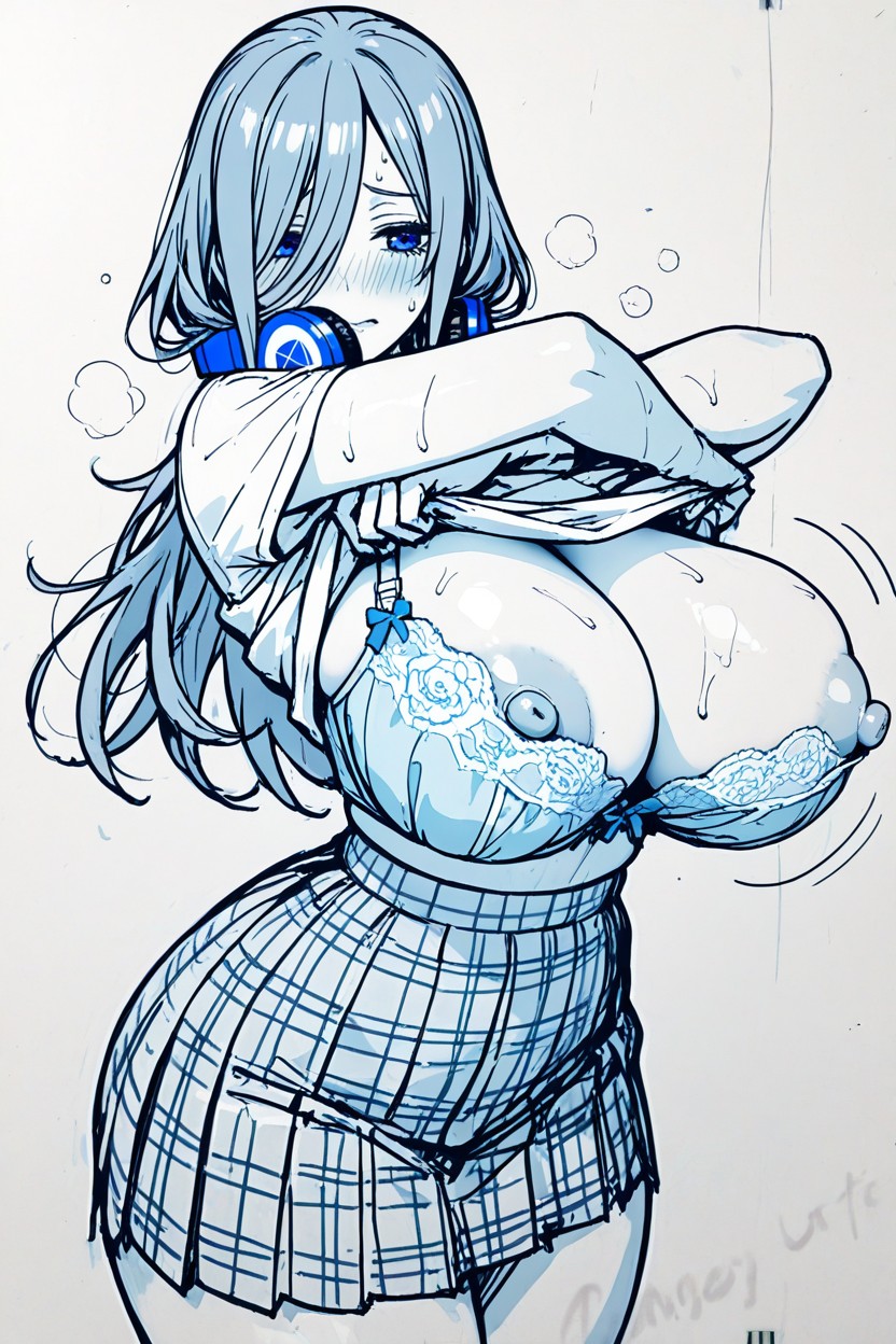 Nipples, Exhalation, Super Slutty Droopy Erotic Hentai AI Porn