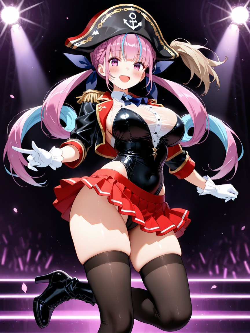 Five Fingers, Stage, From Front Hentai AI Porn