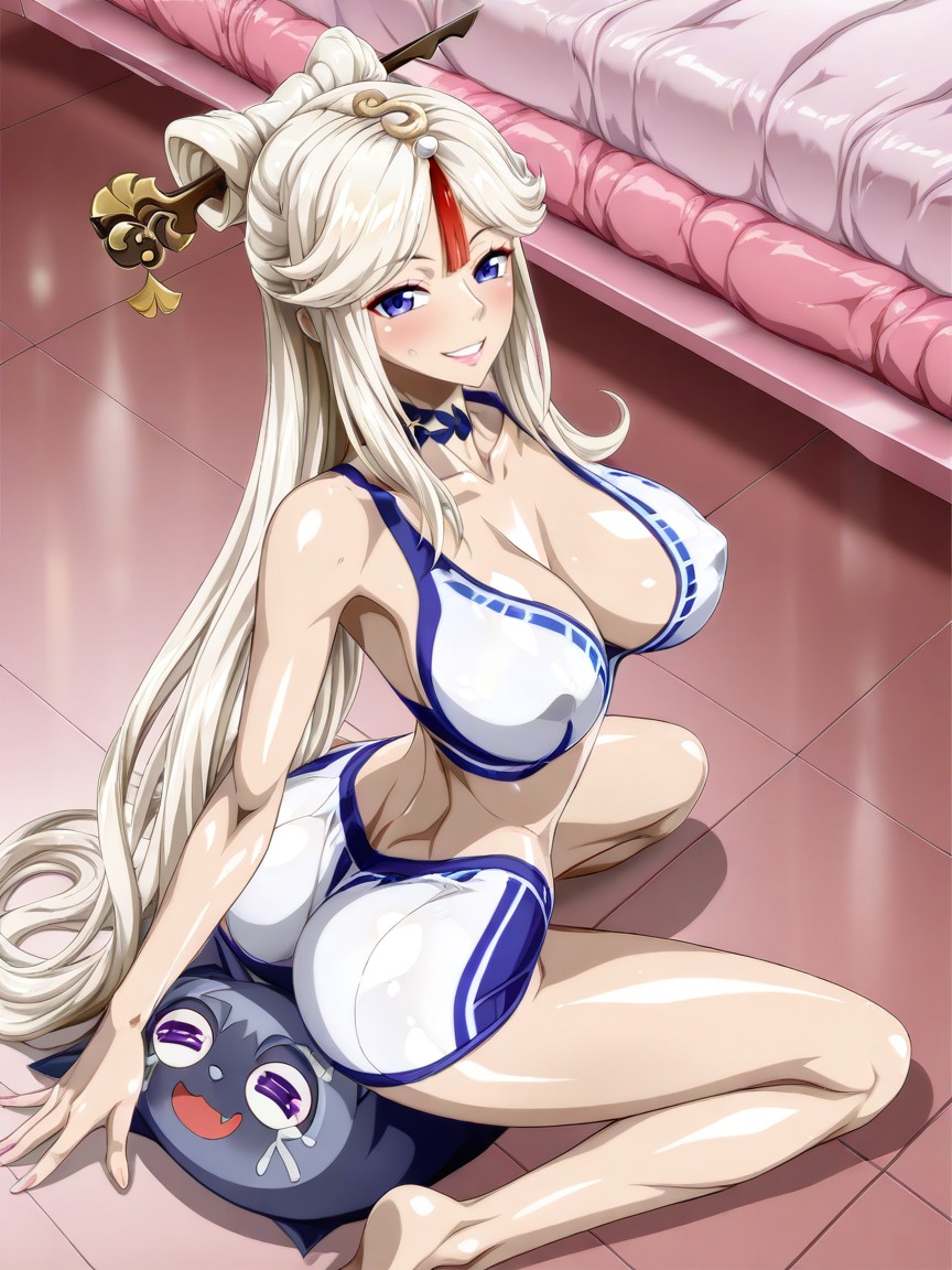 Small Ass, Blue Eyes, Posing Hentai AI Porn
