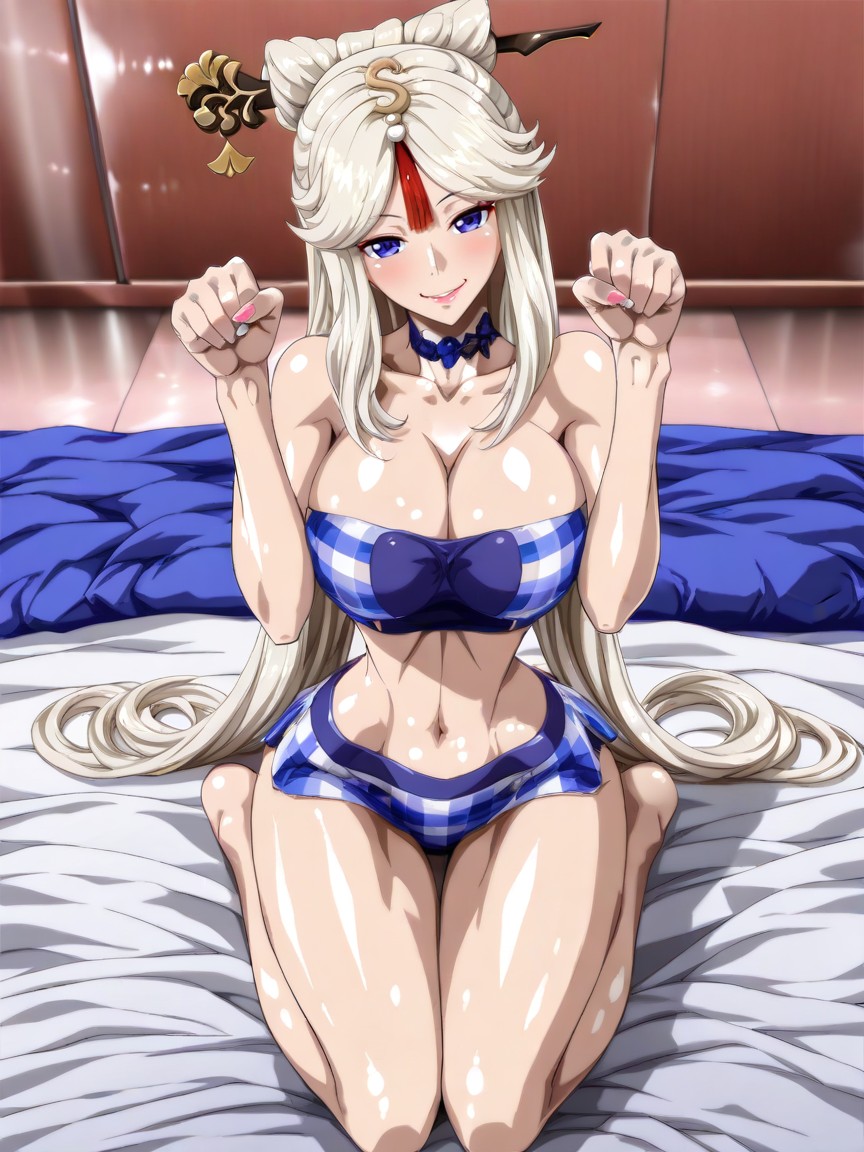 Extremely Snatched Waist, Catears, Cat Pose Hentai AI Porn