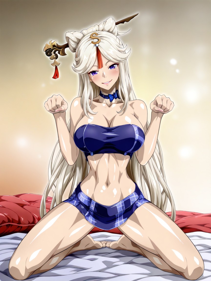 Ass On The Floor, Very Happy, Front View Hentai AI Porn