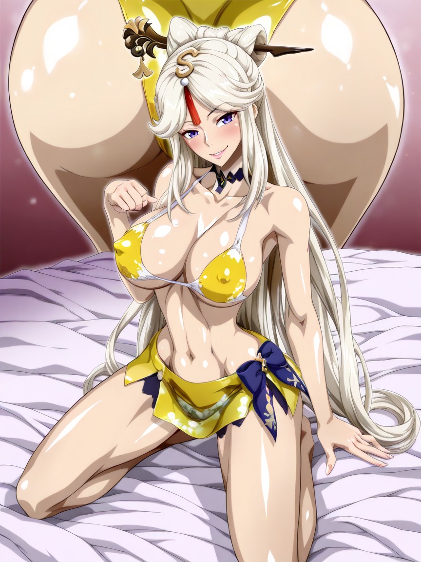 Gleeful Smile, Tight Microwaist, Wide Smile Hentai AI Porn