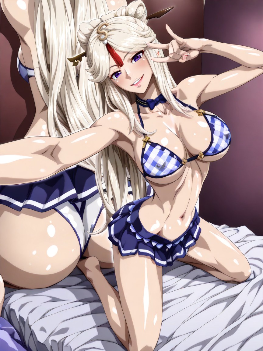 Very Erect Nipples, Exposed Midriff, Happy Hentai AI Porn