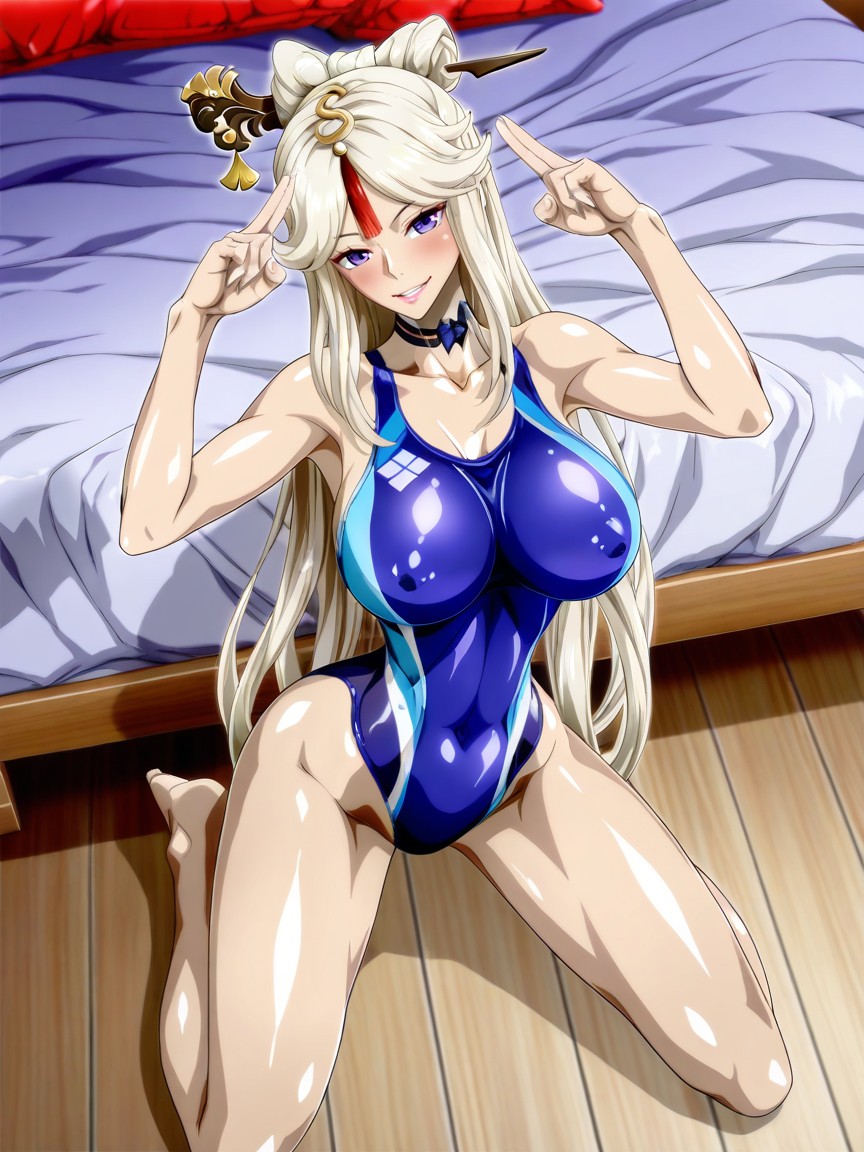 Perfect Body, Looking At Viewer, Facing The Viewer Hentai AI Porn