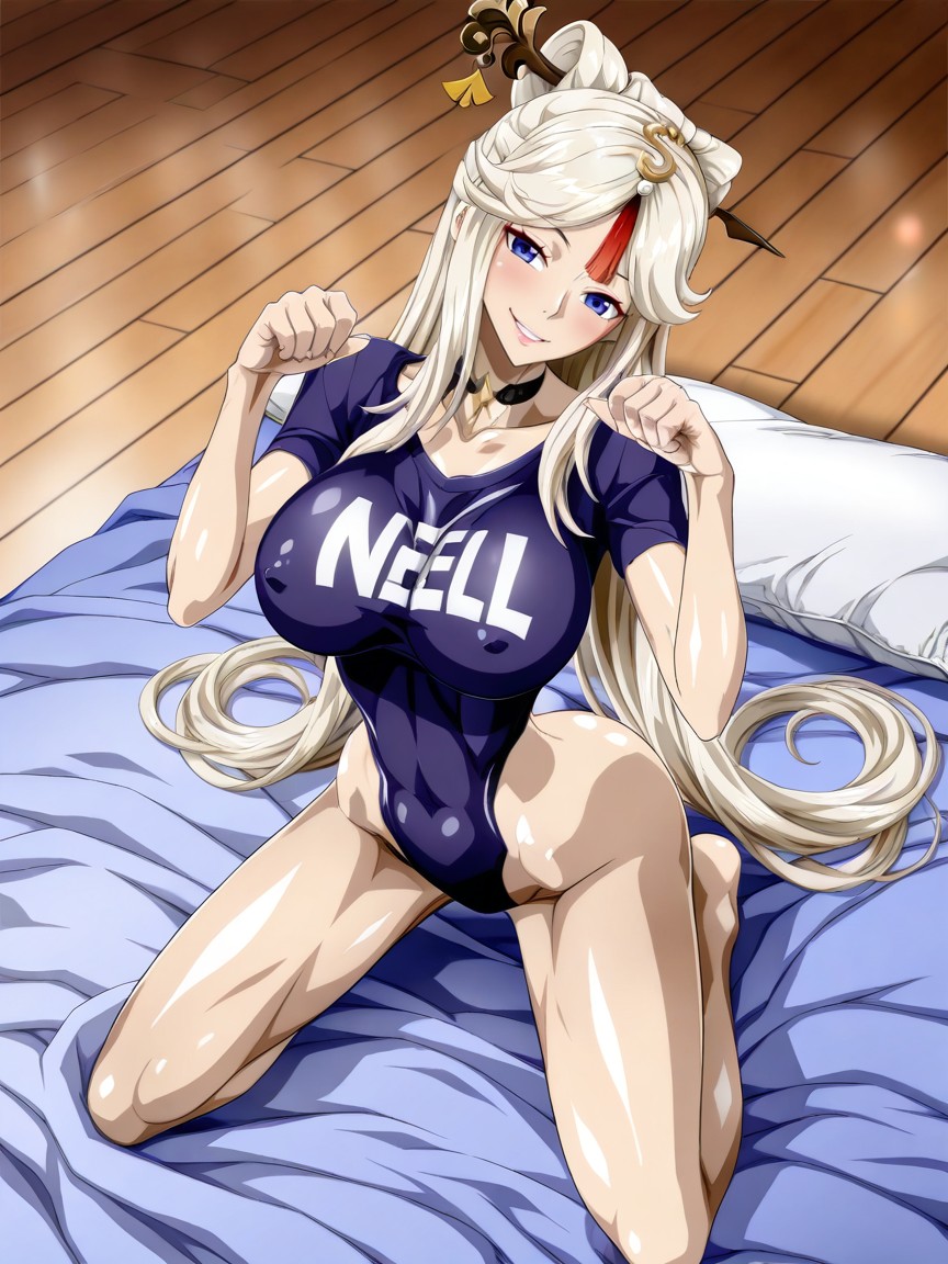 Top Down, Very Submissive Kneeling Pose, Small Ass Hentai AI Porn