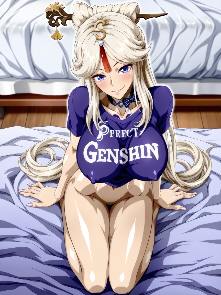 Exposed Legs, Very Athletic Body, Detailed Thighs Hentai IA