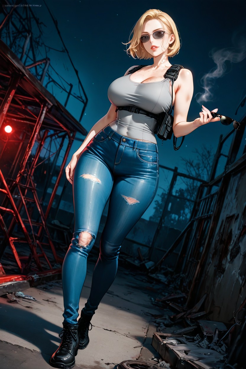 Mischievous, Sensual, Tight Waist Hentai AI Porn