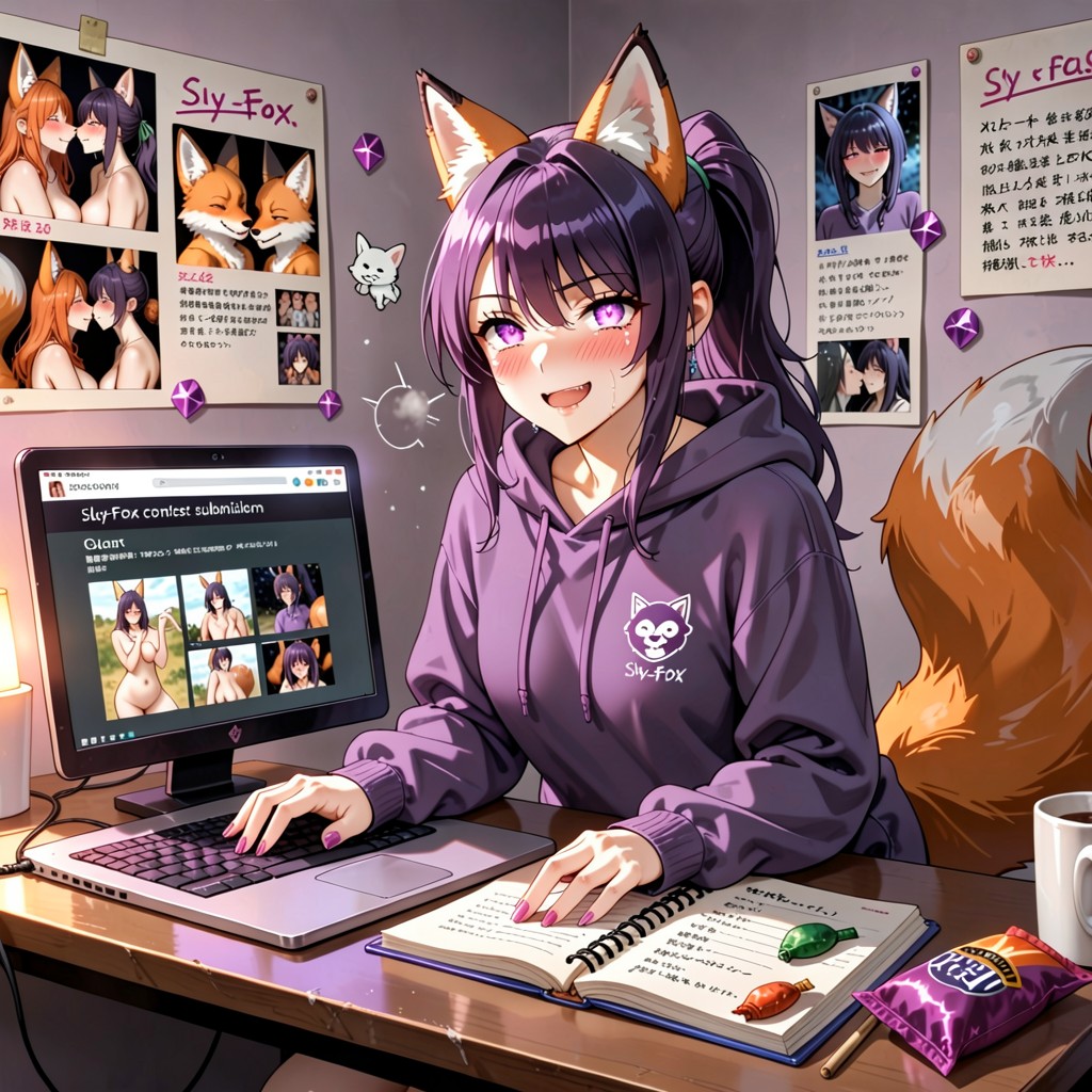 Night, Maniacal Expression, 18+ Hentai AI Porn