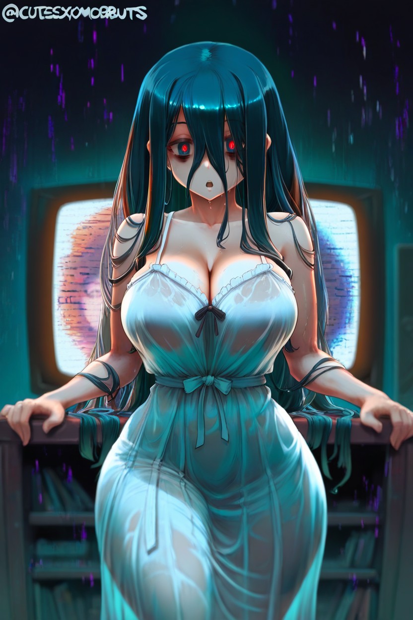Crazy Eyes, Front View, Poitrine Moyenne Porno IA Hentai