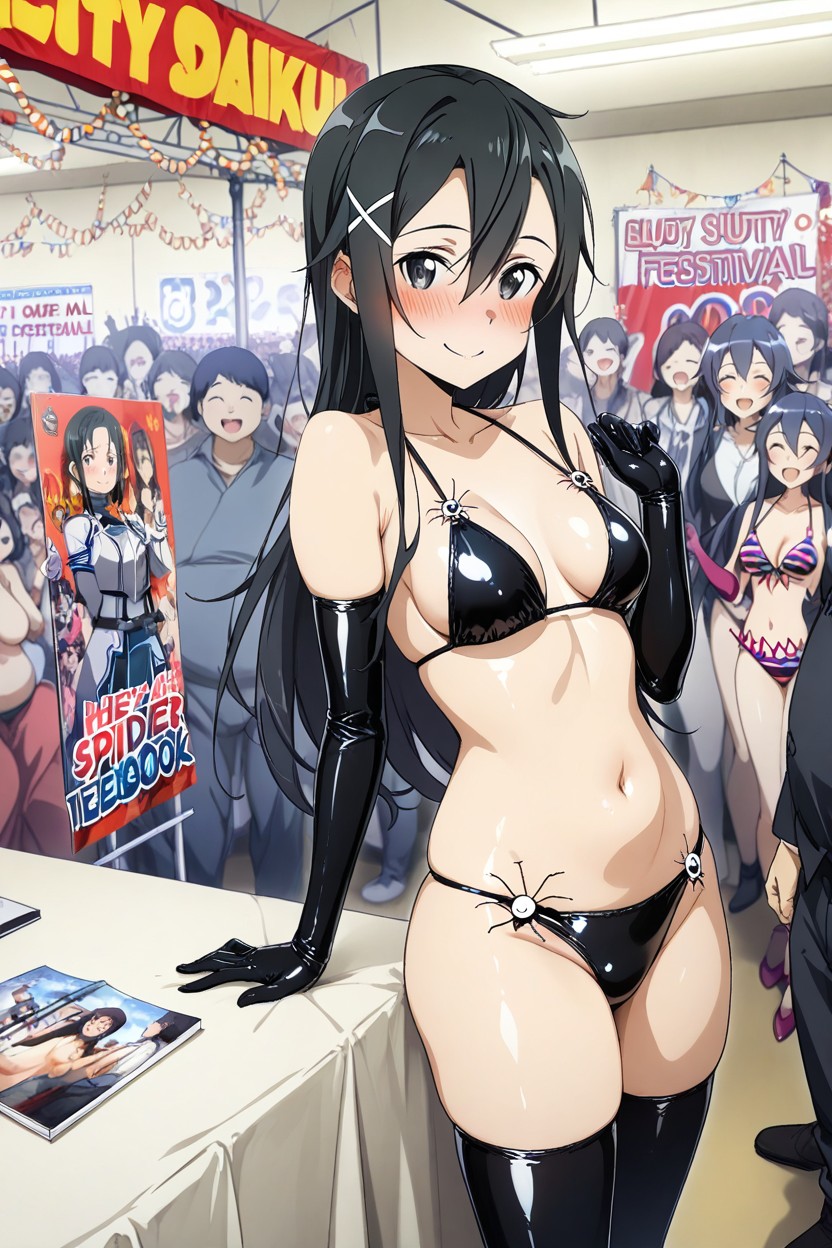 Photobook, Black Eyes, Poster Porno IA Hentai