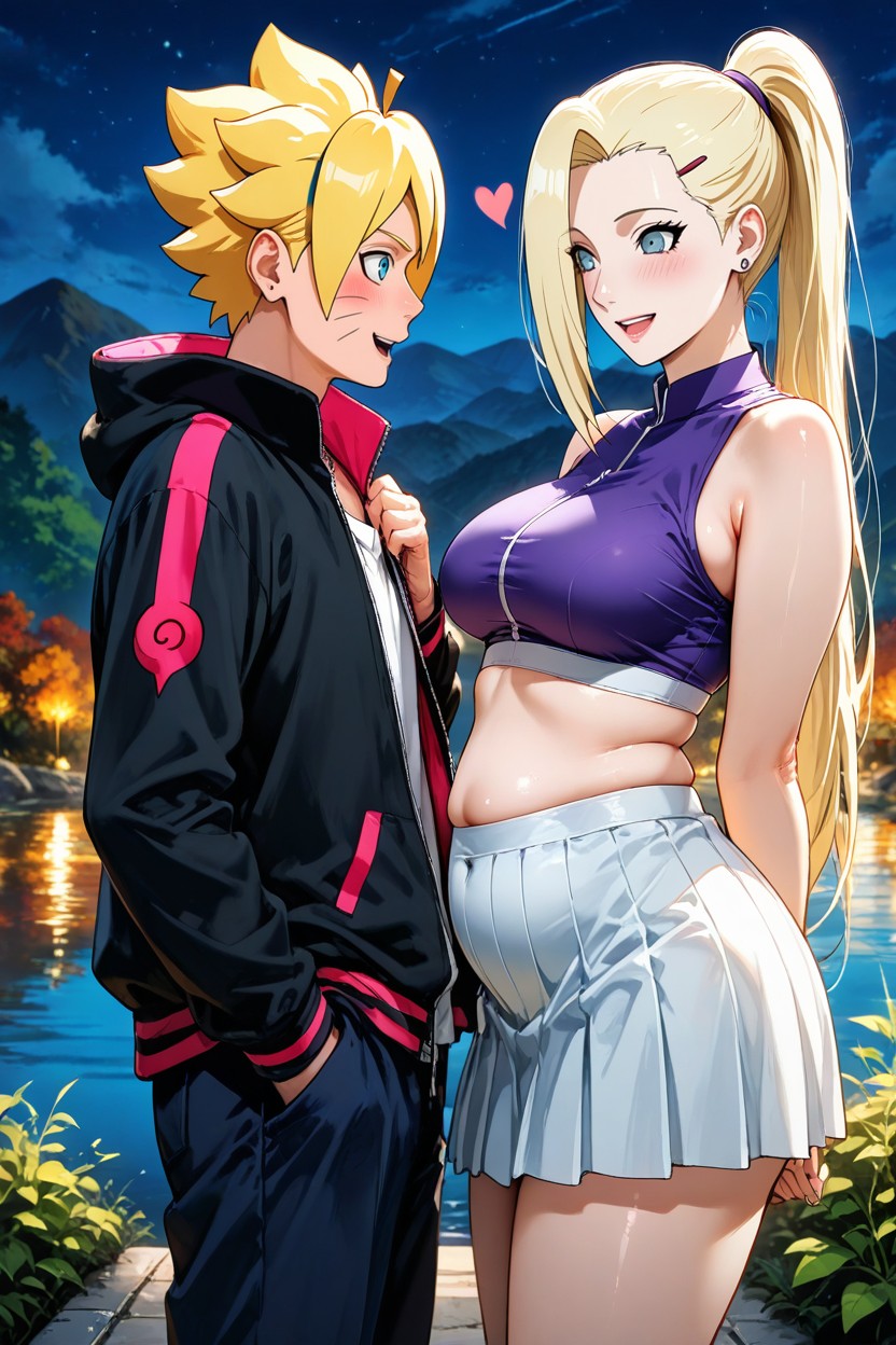 Medium Ass, Male, Taller Women Hentai AI Porn
