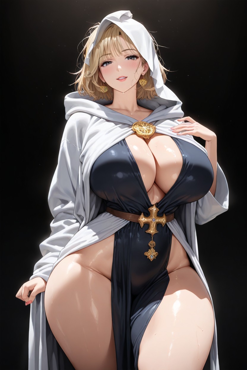 Messy Hair, Short Length, Specular Hentai AI Porn