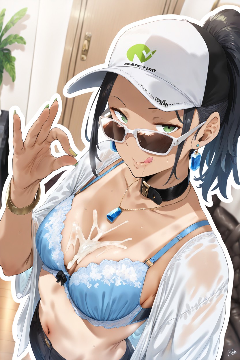 Dutch Angle, Side View, Model Pose Hentai AI Porn