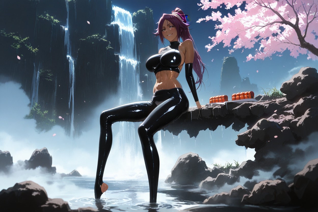 Visible Ribs, Small Ass, Ninja Hentai AI Porn