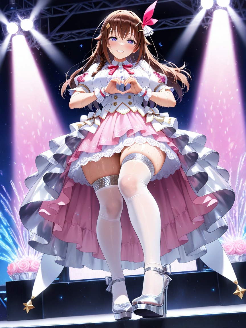 Tule, Tokino Sora, Heart Hands Hentai AI Porn