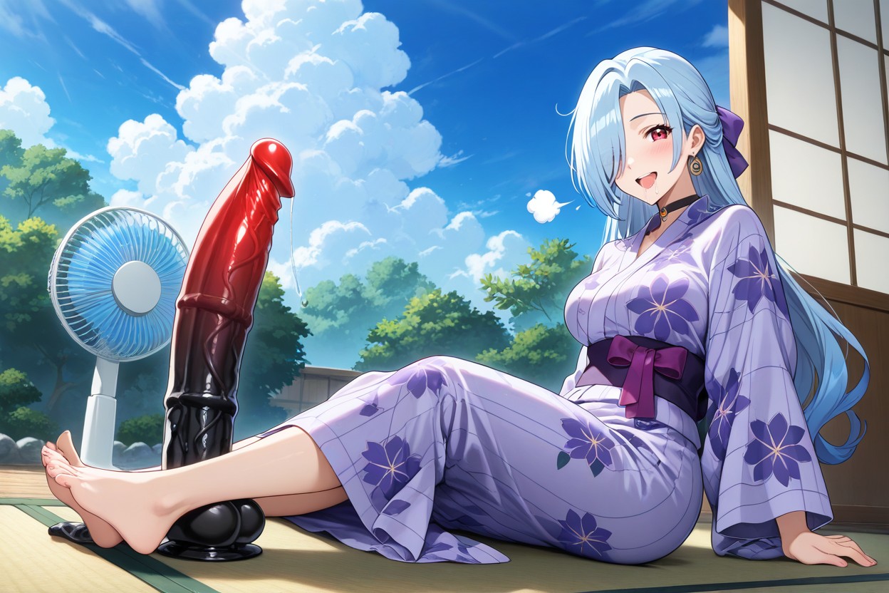 Monster Dildo, Largest Dildo Possible, Electric Fan Hentai AI Porn