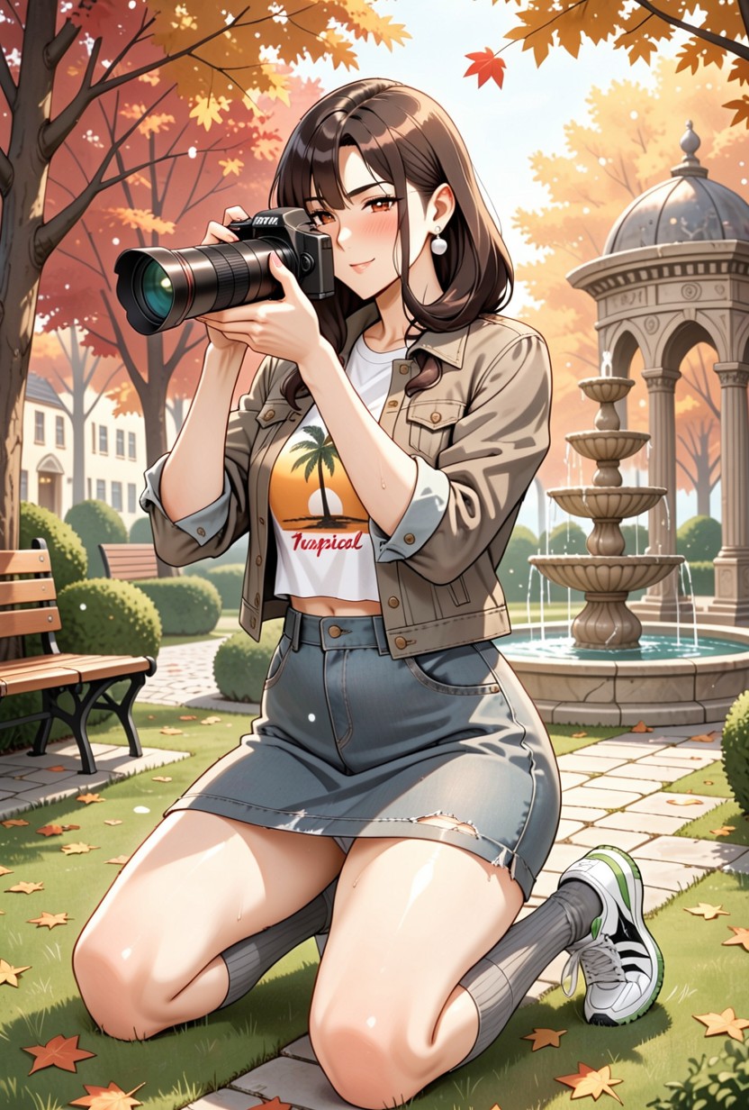 Creating A Beautiful Bokeh Effect With Floating Light Particles And Soft Lens Flare Soft Pastel Color Palette, Vibrant And Clean Line Art, 18+ Hentai IA