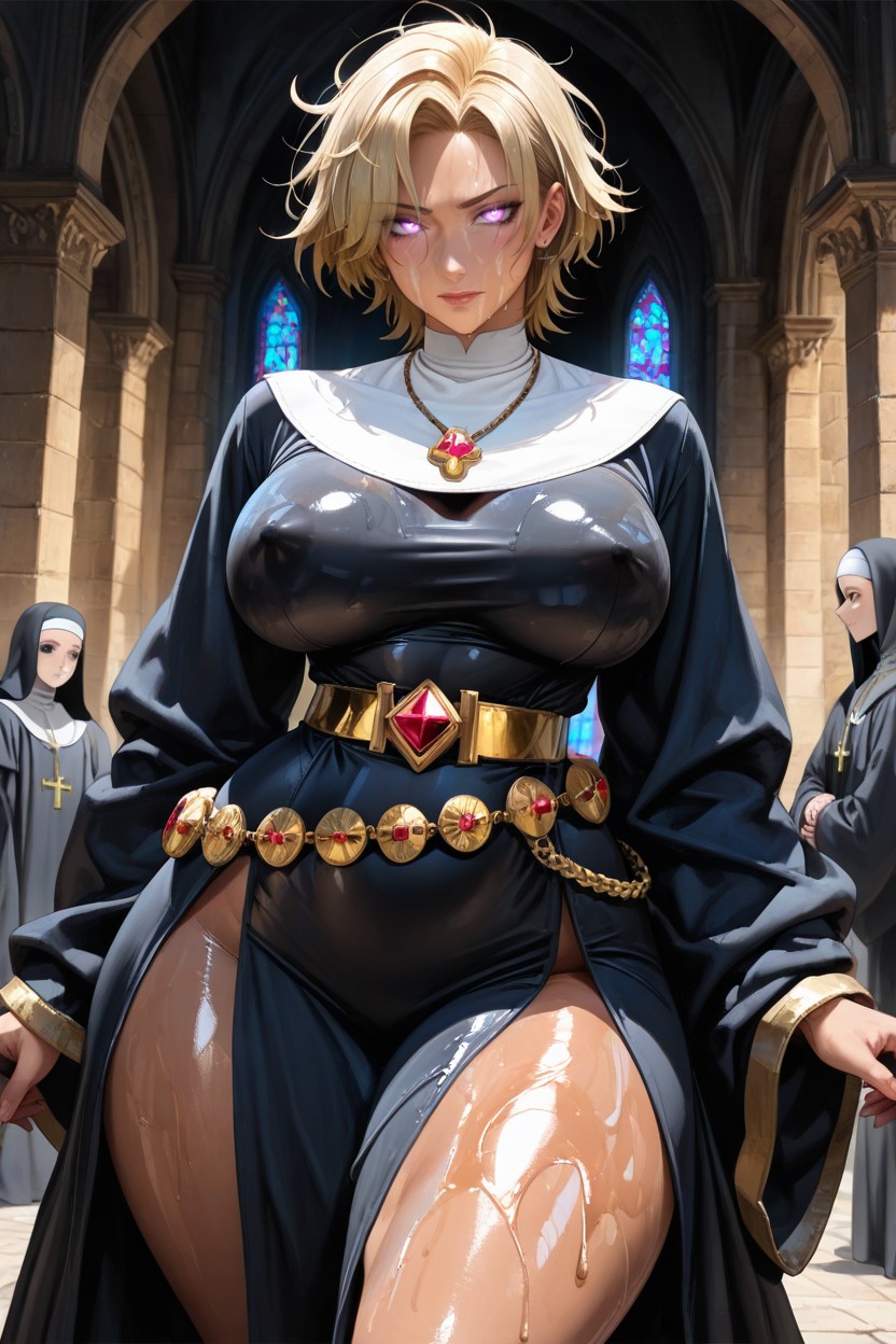 Rings, Robes Cover Breasts Loosely, Super High Definition Hentai AI Porn