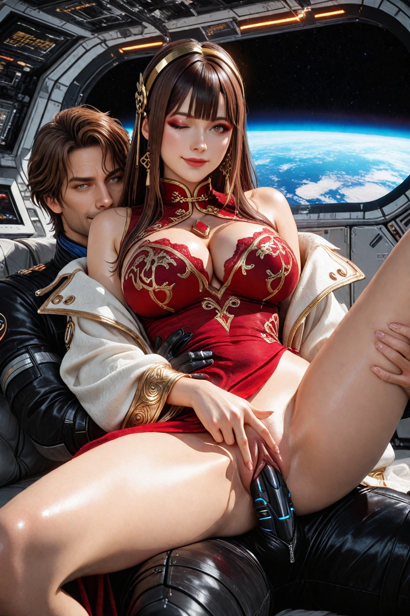 Spooning Sex, High-poly Modeling, 18+ Hentai AI Porn