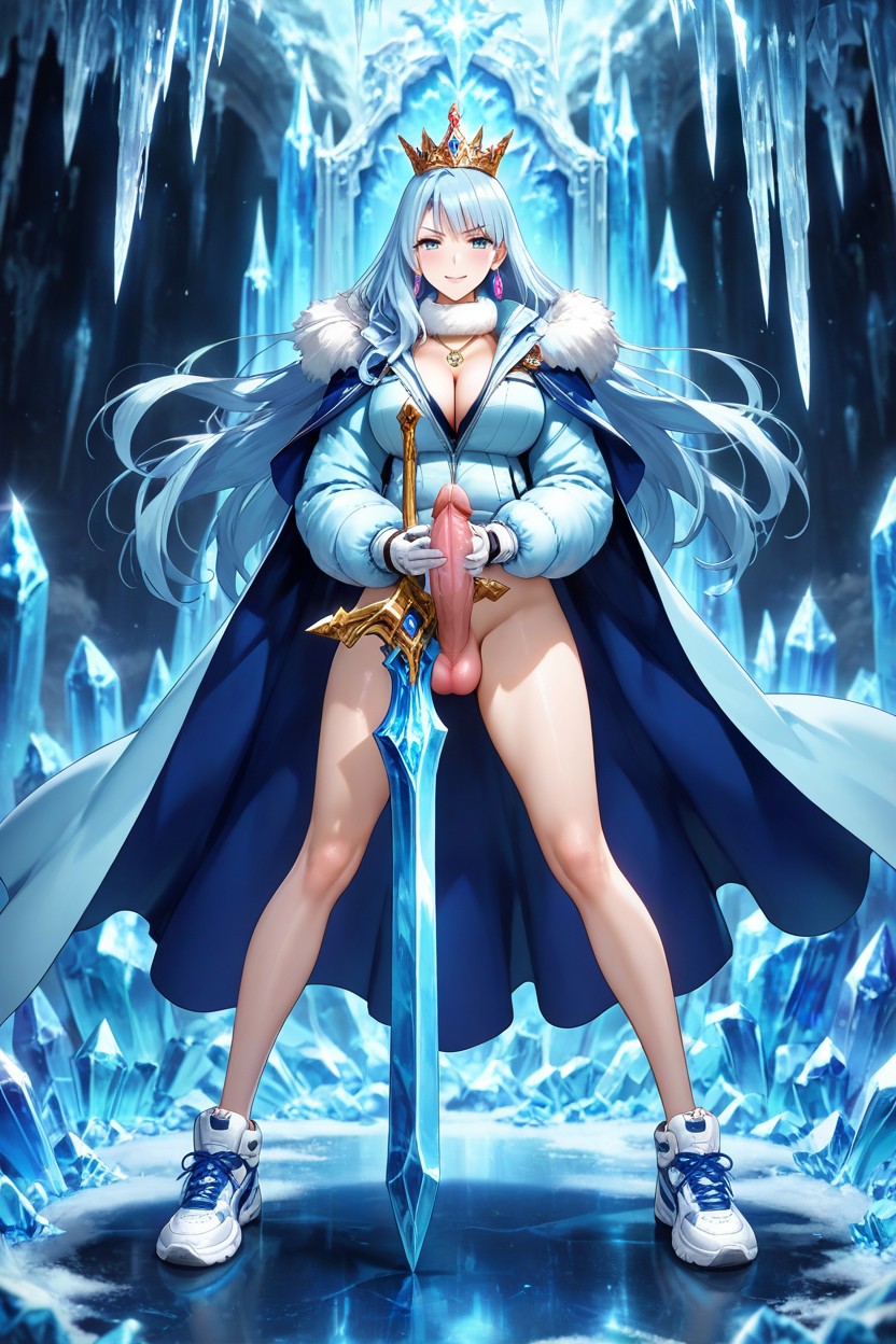 White Gloves, No Wearing Pants, Uncensored Hentai AI Porn