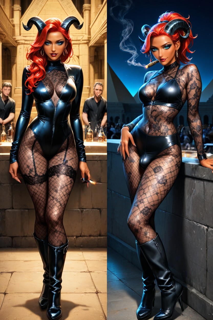 Groping, All Black Colors, Neon Hentai AI Porn