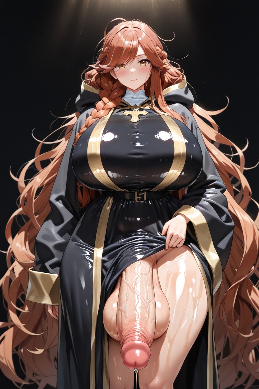 Perfectly Rounded Spherical Breasts, Voluptuous, Ultra Detailed Hentai AI Porn