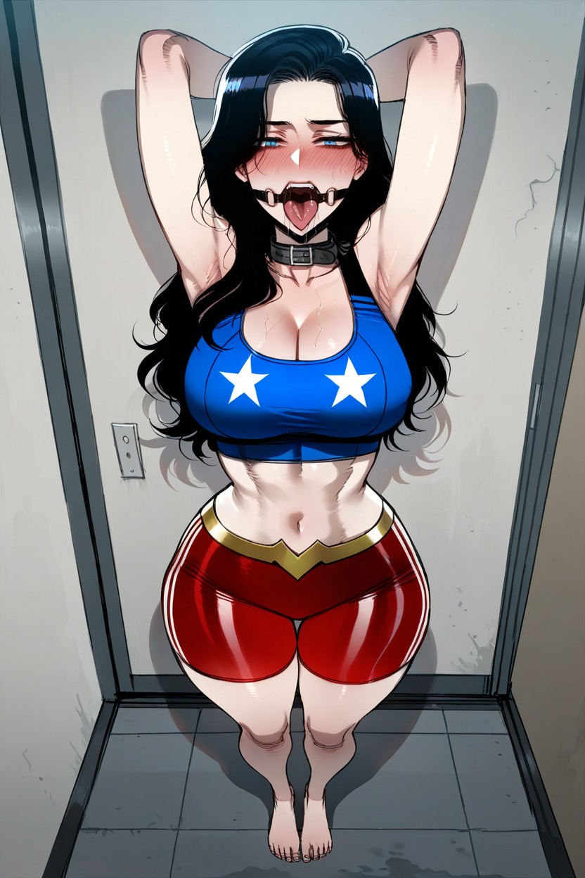 Embarrassed , Wide Hips, Hip Focus Hentai AI Porn