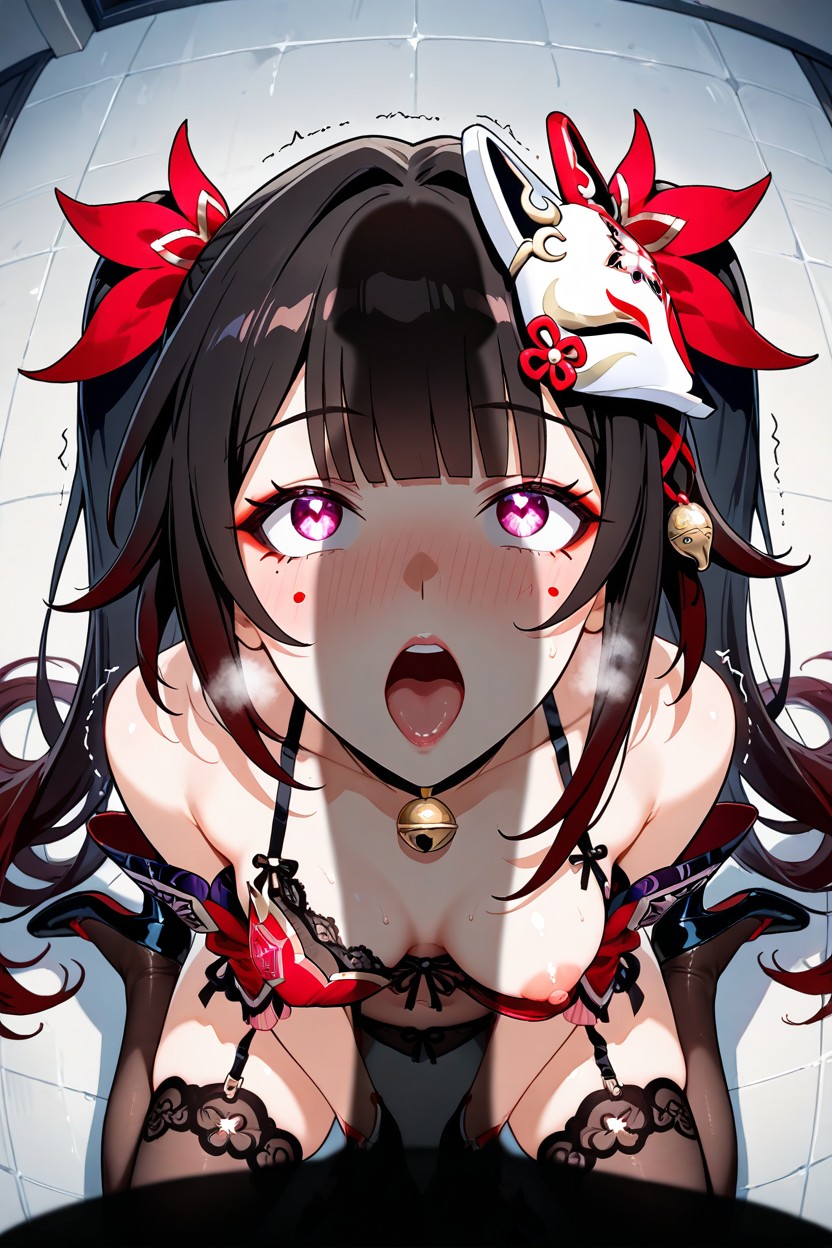 Aroused, Looking Up, 25+ Hentai AI Porn