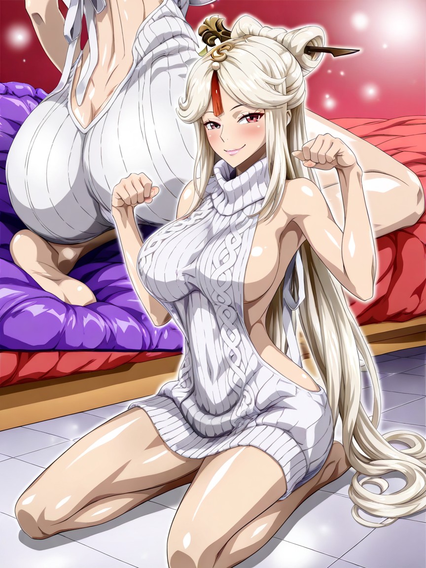 Pink Lips, Small Ass, Medium Breast Hentai AI Porn