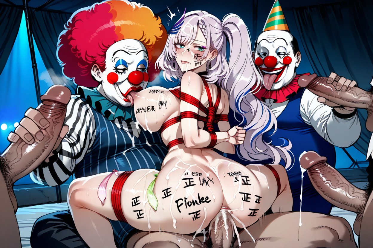 Bounce Lines, Tongue Out, Erect Nipples Hentai AI Porn