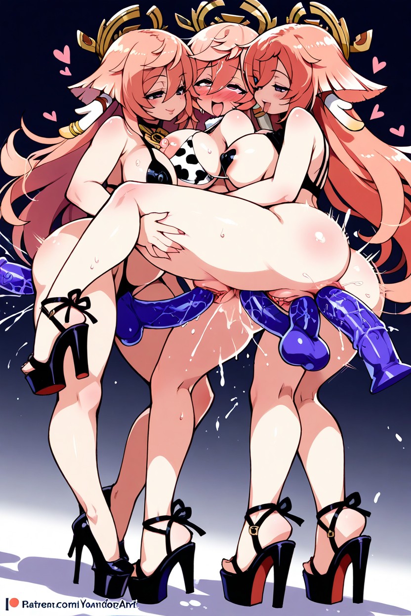 Yanfei From Genshin Impactzankuro Art, Perfect Colossal Breasts, Large Ass Hentai AI Porn