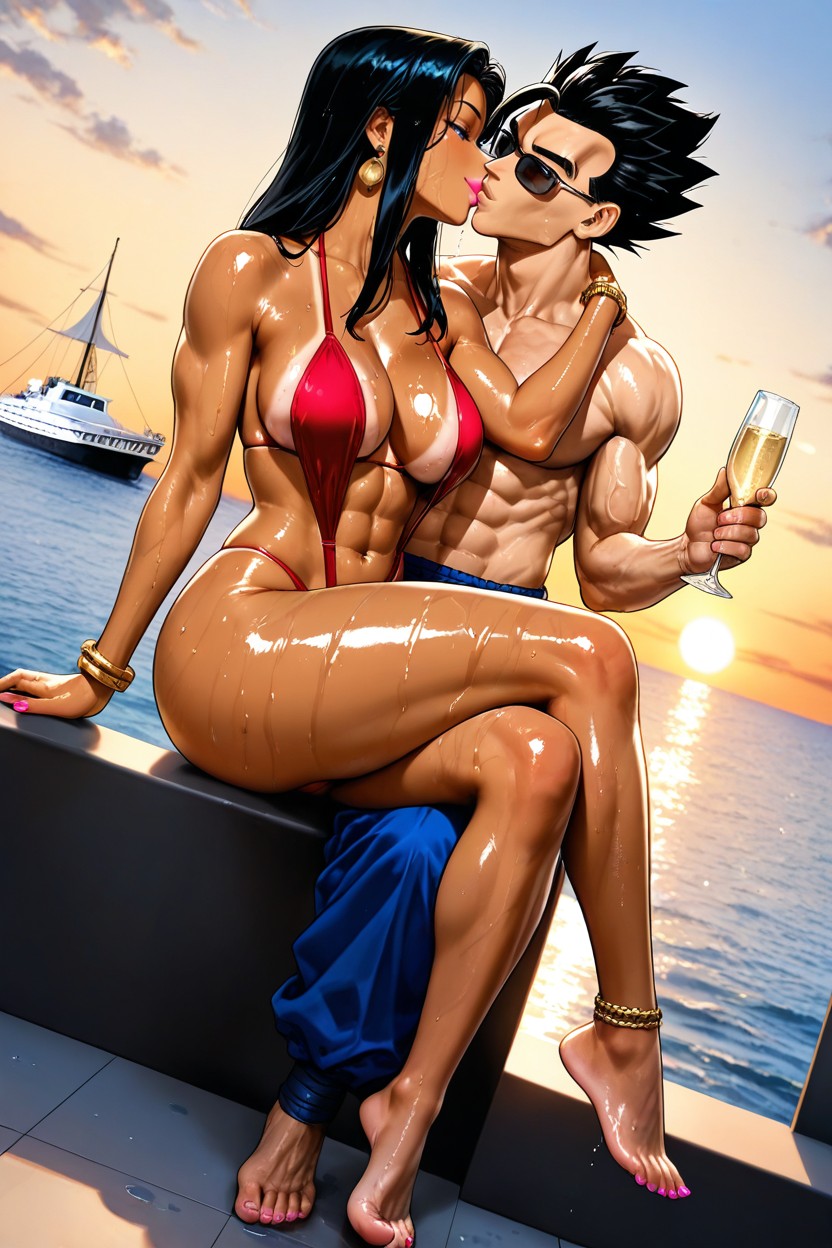 Dutch Angle, Large Breast, High Resolution Hentai AI Porn