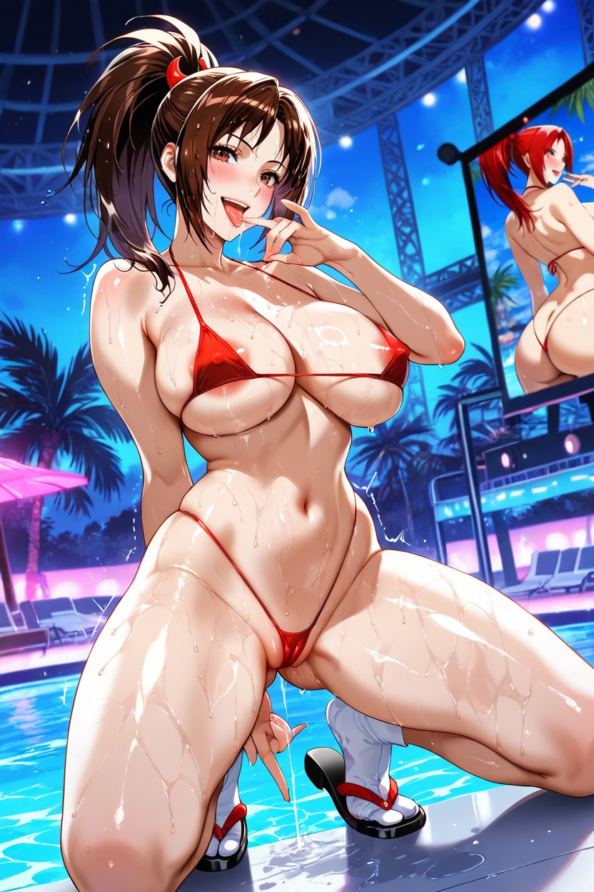 Oild Skin, Fully Nude, Screen Hentai AI Porn