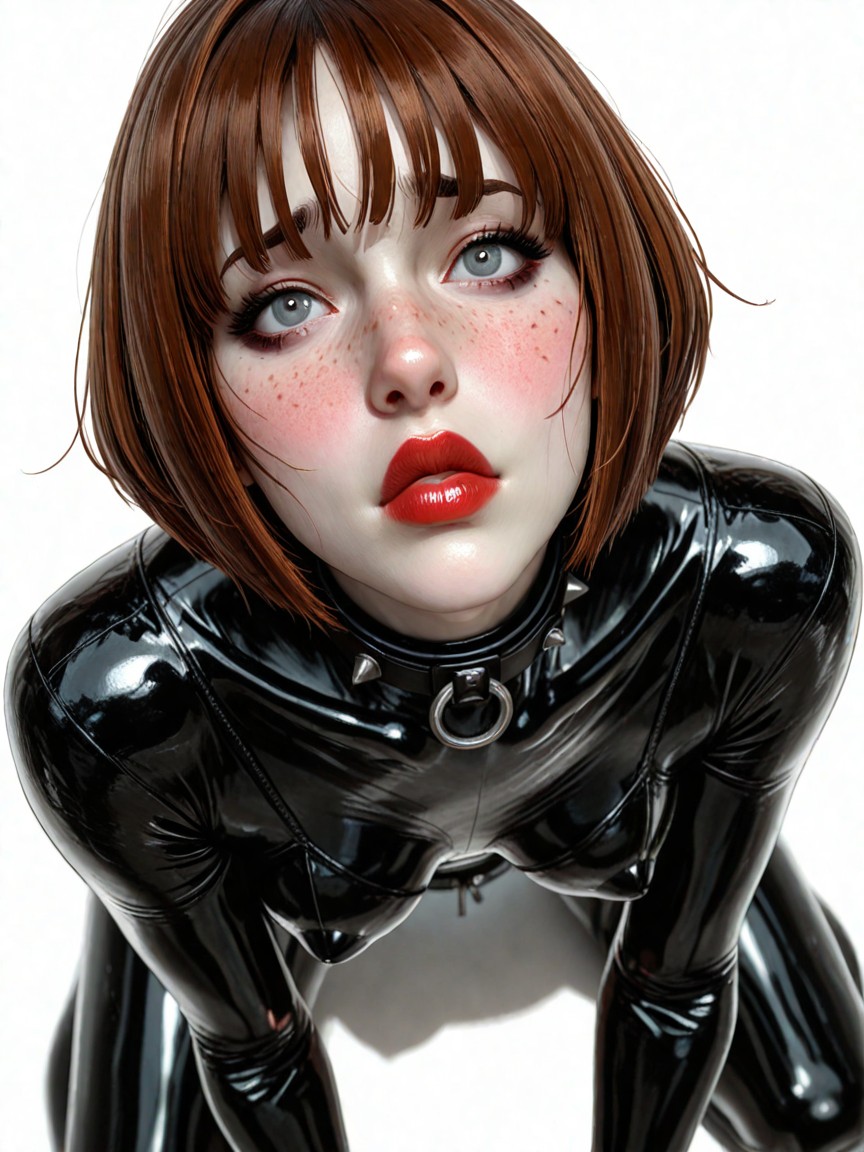 High Resolution, Lips Slightly Parted, Round Eyes Hentai AI Porn