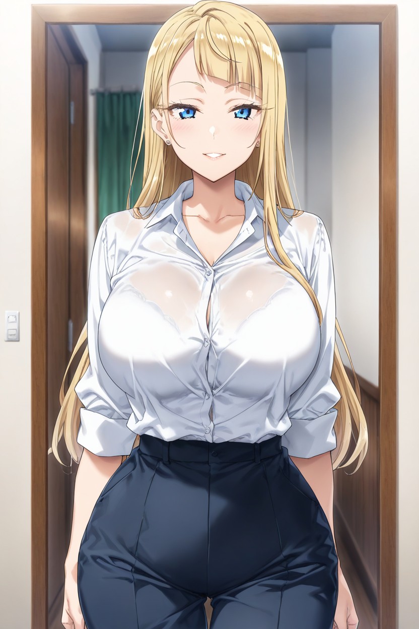 High Resolution, Perfect Anatomy, Side Bangs Hentai AI Porn
