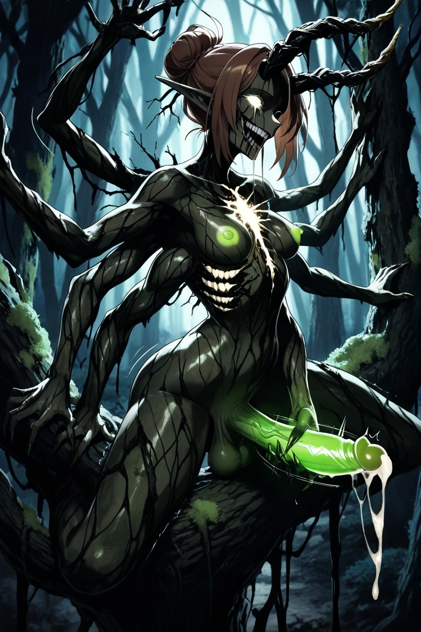 Skinny, Extreme Horror, Elf Female Hentai AI Porn