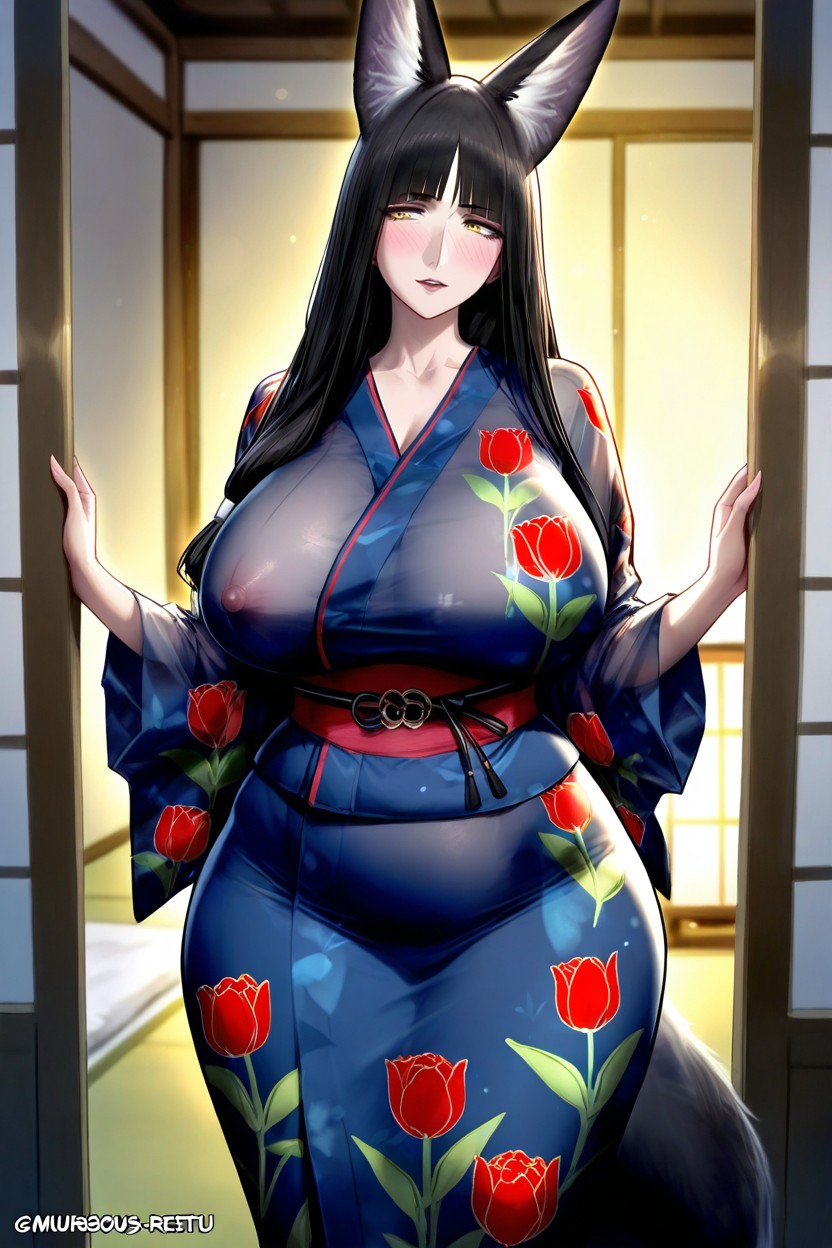 Slightly Toned, Slightly Wide Hips, No Glasses Hentai AI Porn