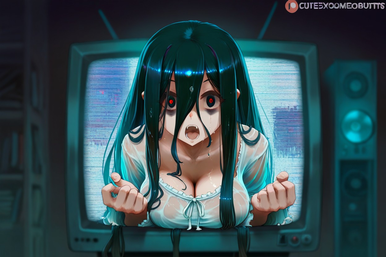 Behind Television Glass, 25+, Backlit Hentai AI Porn
