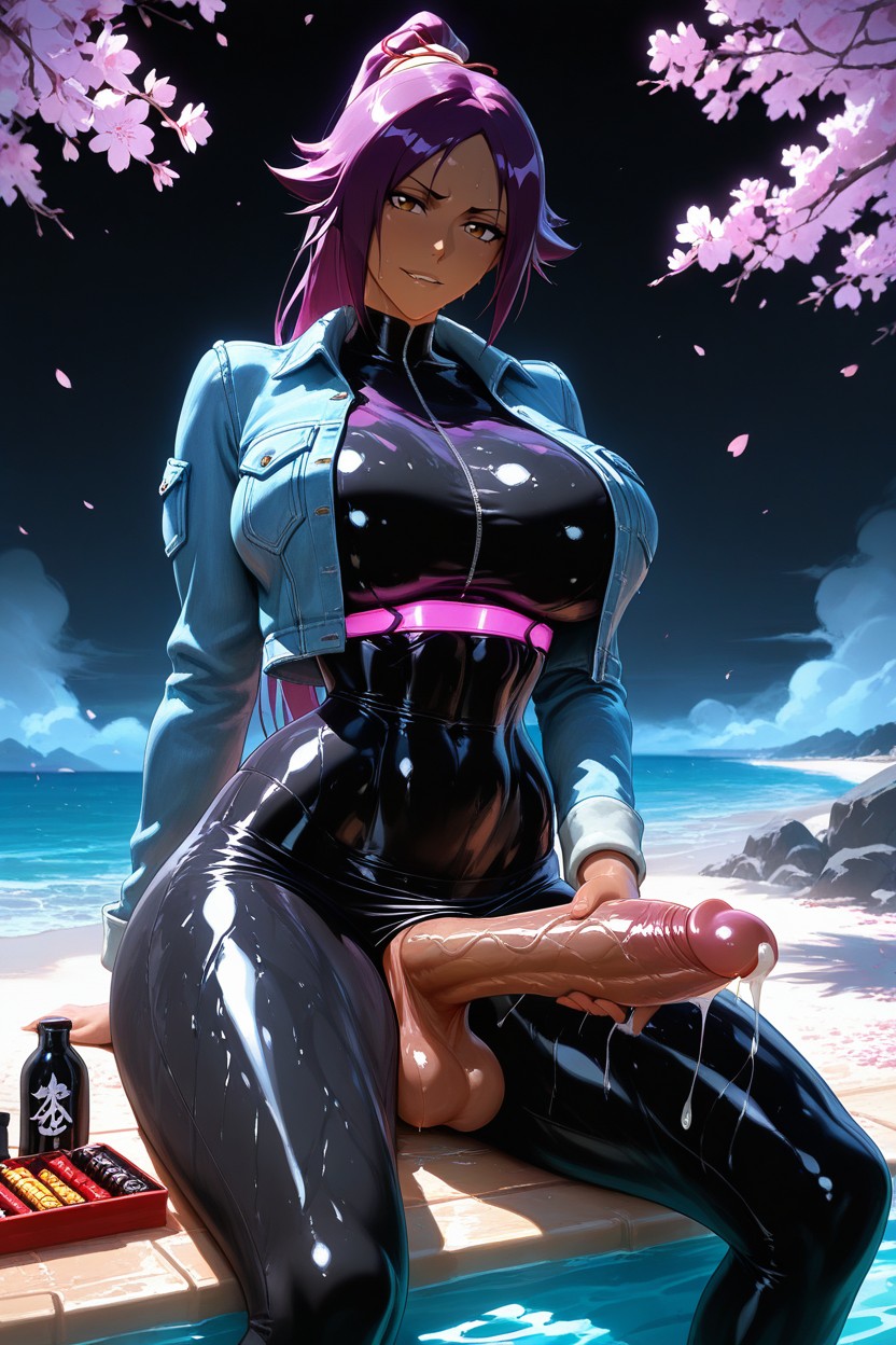 Tight Attenuated Waist, Form, Sweaty Hentai AI Porn