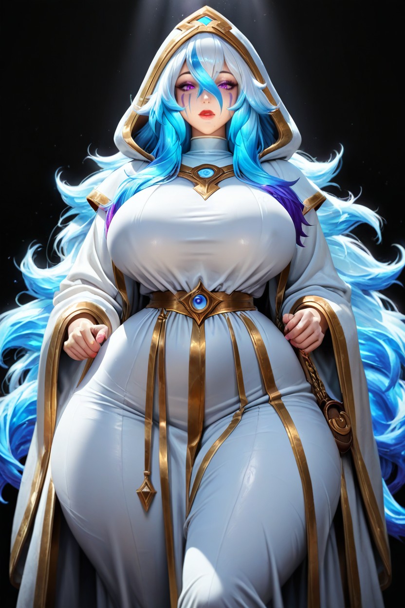 Baggy Hood, Voluptuous, Snatched Waist Hentai AI Porn