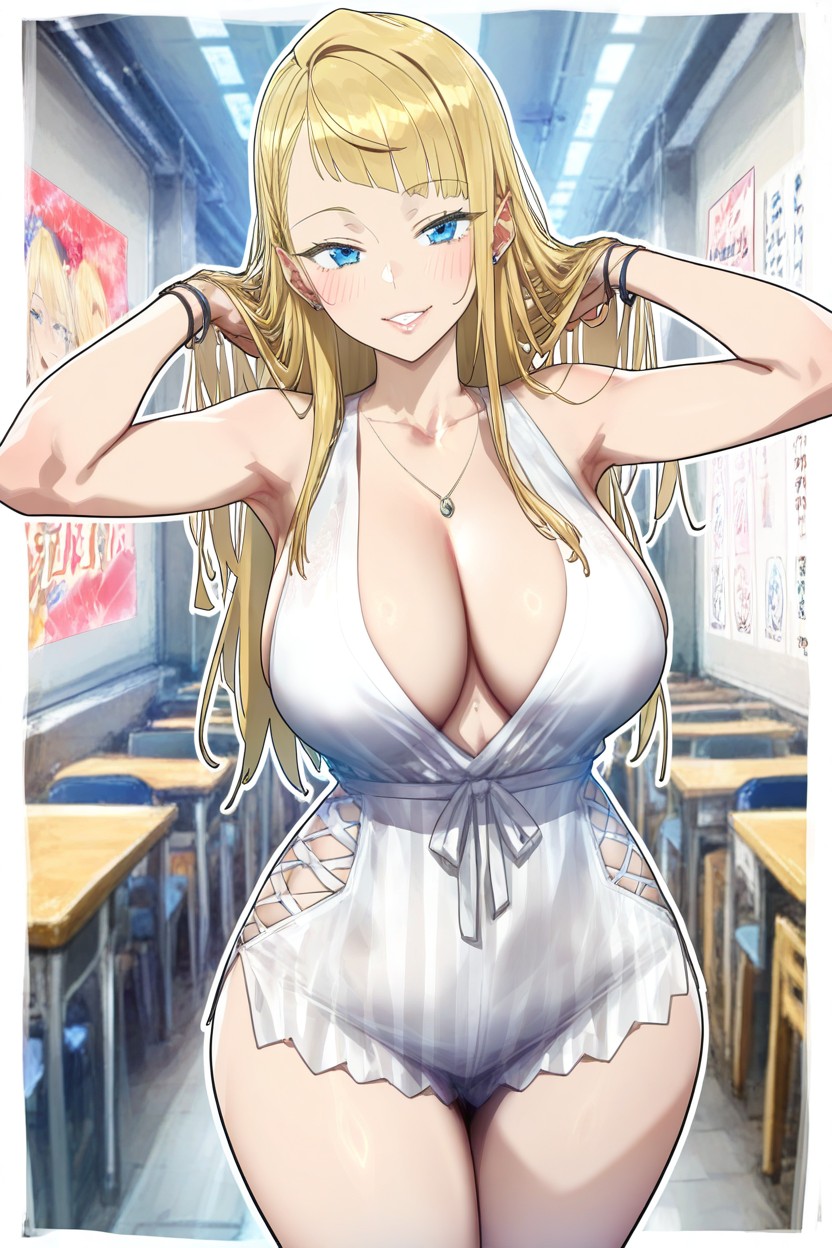 Medium Ass, Side Bangs, Hdr Hentai AI Porn