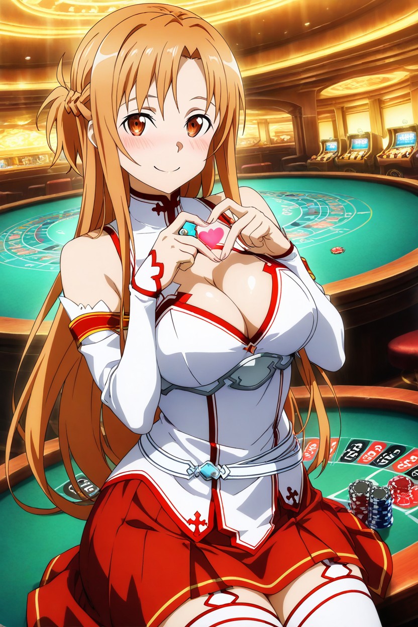 Masterwork, Finger Heart, Knights Of The Oath Uniform Porno IA Hentai