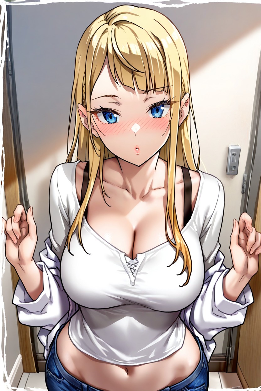 Face-framing Layers, Soft Blush, Anime Accurate Hentai AI Porn