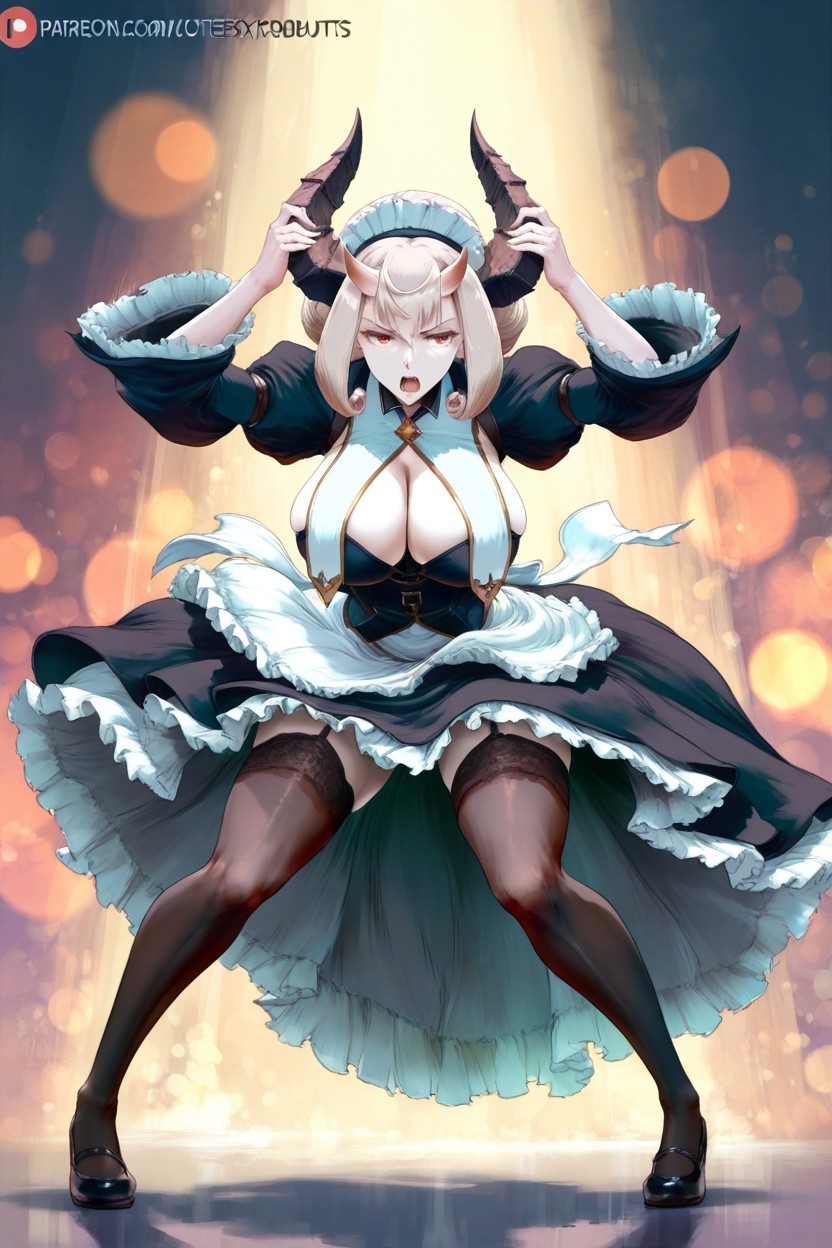 Expression, Open Mouth, Solo Hentai AI Porn