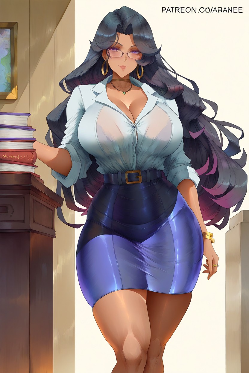 Pencil, Voluminous Hair, 25+ Hentai AI Porn