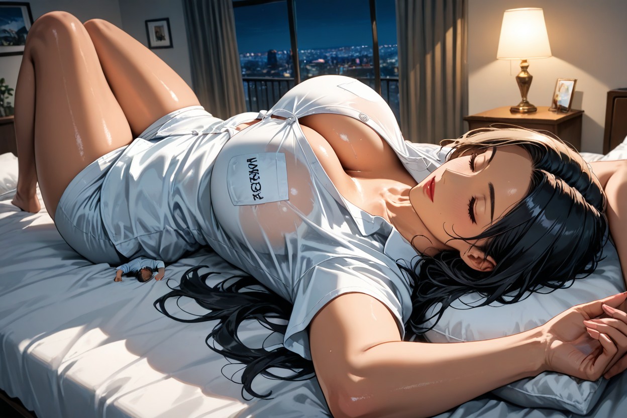 Woman Hugging Male Tightly, White Male, 25+ Hentai AI Porn