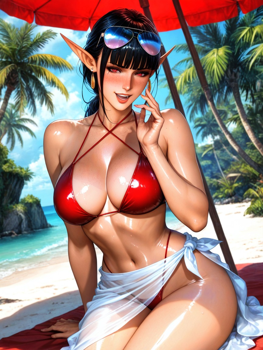 Perfect Fingers, Excited, Sunlight Hentai AI Porn